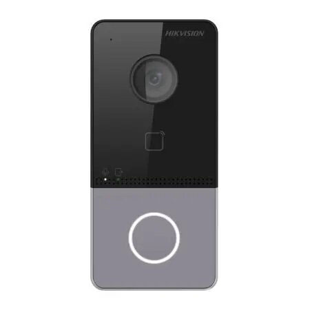 [HIK-INTERCOM-97] DS-KV6113-WPE1(C)/Europe BV - Estación de puerta Videoportero WiFi PoE Cámara 2MP IR Botón Tarjeta Mifare Audio bidireccional Superficie ‬IP65
