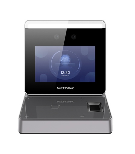 [HIK-ACC-44] DS-K1F600U-D6E-F - Estación registro facial y tarjetas Pantalla táctil 3,97" Doble lente gran angular 2MP Hikvision