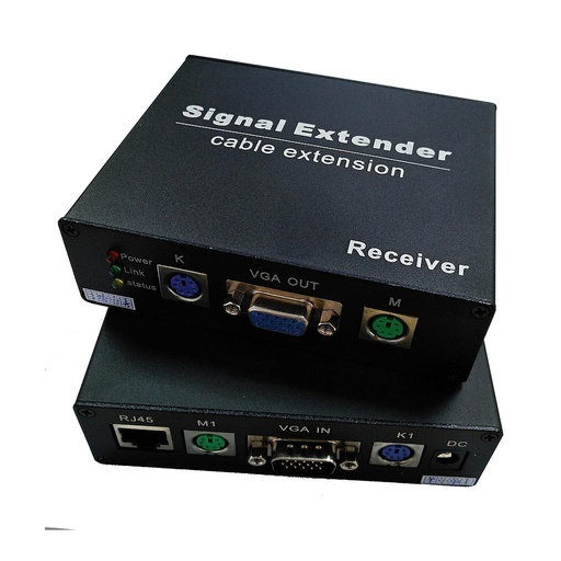 [FOLKSAFE-20] FS-6050KVM - Extensor KVM. Extensor Keyboard/VGA/ratón Folksafe