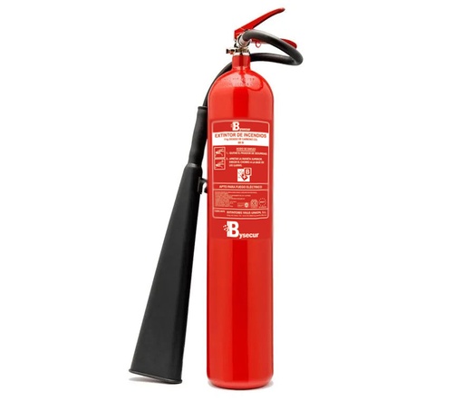 [BYSECUR-370] VU-5-CO2-89B - Extintor De Dióxido De Carbono Co2  5KG