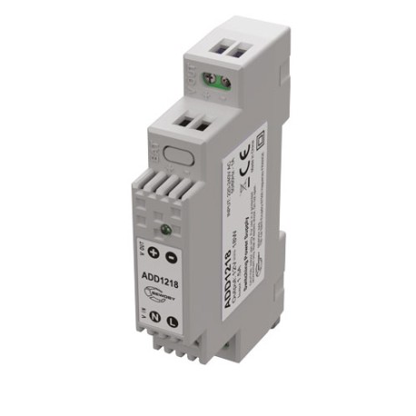 [SEWOSY-4] ADD1218 - Fuente de alimentación conmutada modular para instalar en carril DIN y solo para 1 módulo