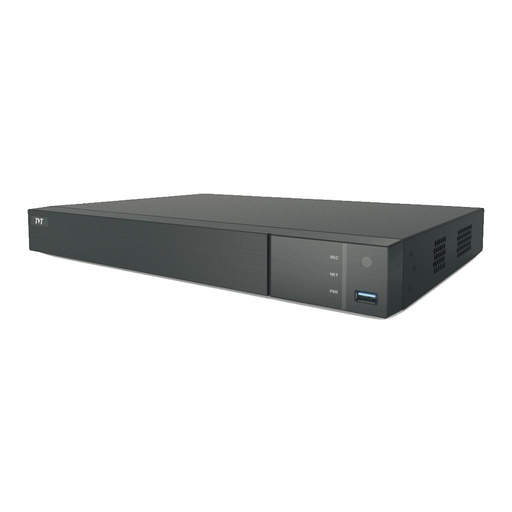 [TVT-107] TD-2708NE-HP-H - Grabador DVR 5en1 8CH 8MP + 8IP Audio 8/1 Alarma 8/2 1HDD VCA TVT