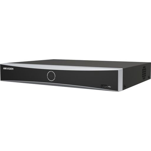 [HIK-PRO-745] DS-7608NXI-K1/8P(D) - Grabador NVR IP 8CH PoE 4K 1U Acusense
