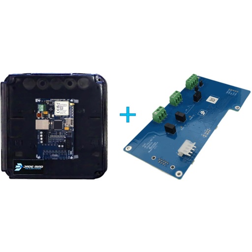 [JADEBIRD-71] TC-JBE - Kit compuesto por transmisor JBE-FB2 (EN 54-21) y tarjeta JBE-P2L2-NET