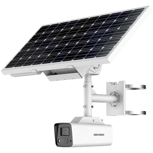 [HIK-PRO-451] DS-2XS2T47G1-LDH/4G/C18S40(4mm)/EU - Kit Energía Solar Cámara ColorVu 4MP 4mm IP67 4G Luz Blanca 30m MIC Hikvision