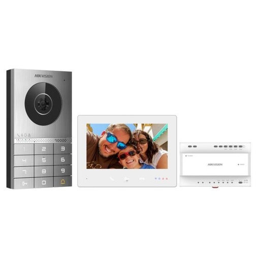 [HIK-INTERCOM-260] DS-KIS706EY - Kit videoportero HD 2 hilos