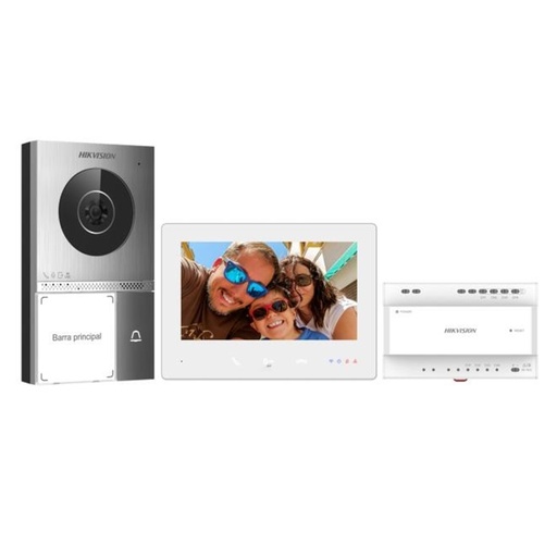 [HIK-INTERCOM-259] DS-KIS705EY - Kit videoportero HD 2 hilos
