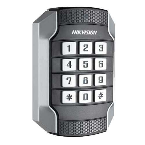 [HIK-ACC-47] DS-K1104MK - Lector de proximidad antivandálico Mifare® con teclado Hikvision