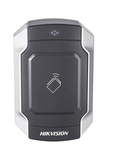 [HIK-ACC-56] DS-K1104M - Lector de tarjetas Mifare Exterior antivandálico IK10 Hikvision
