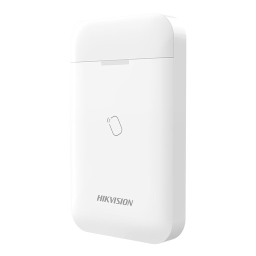 [HIK-ALARM-176] DS-PT1-WE(B) - Lector tarjetas RF inalámbrico Hikvision AXPRO bidireccional 868 MHz. Cifrado AES-128
