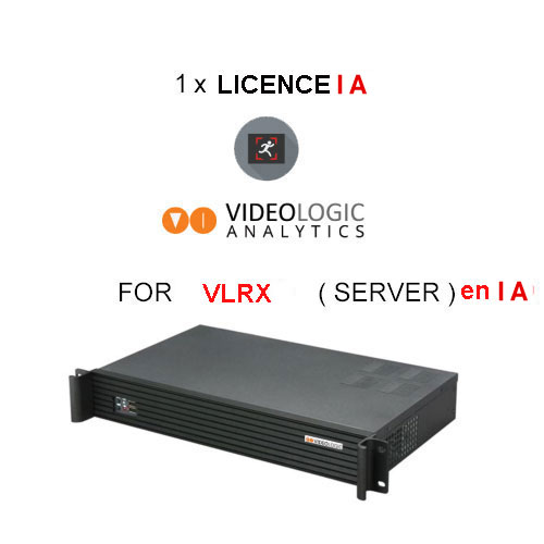 [VIDEOLOGIC-1] VLRX-IA - Licencia adicional de análisis de vídeo 1CH con IA para SERVER (para stream VGA o D1)
